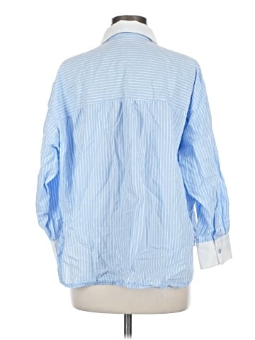 Mustard Seed 3/4 Sleeve Button-Down Shirt (view 2)