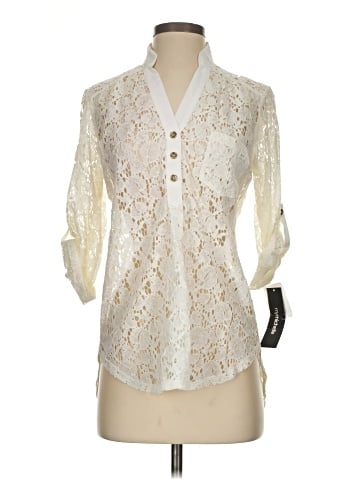 My Michelle 3/4 Sleeve Blouse (view 1)