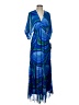 Taylor 100% Polyester Blue Cocktail Dress Size 2 - photo 1