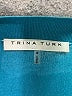 Trina Turk 100% Merino Wool Teal Wool Pullover Sweater Size S - photo 7