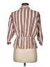 BA&SH Stripes Orange 3/4 Sleeve Blouse Size Med (2) - photo 2