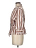 BA&SH Stripes Orange 3/4 Sleeve Blouse Size Med (2) - photo 5