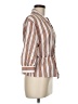 BA&SH Stripes Orange 3/4 Sleeve Blouse Size Med (2) - photo 4