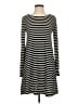 Old Navy Stripes Black Casual Dress Size S - photo 1