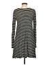 Old Navy Stripes Black Casual Dress Size S - photo 2