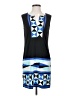 BCBGMAXAZRIA Graphic Blue Casual Dress Size XS - photo 1