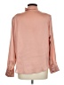ASTR The Label 100% Polyester Solid Pink Long Sleeve Blouse Size M - photo 2