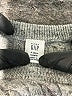 Baby Gap Tweed Gray Pullover Sweater Size 4T - photo 3