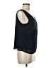 Le Bos 100% Polyester Black Sleeveless Blouse Size 8 - photo 4