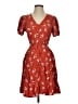 Universal Thread 100% Rayon Red Casual Dress Size XS - photo 1