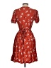 Universal Thread 100% Rayon Red Casual Dress Size XS - photo 2