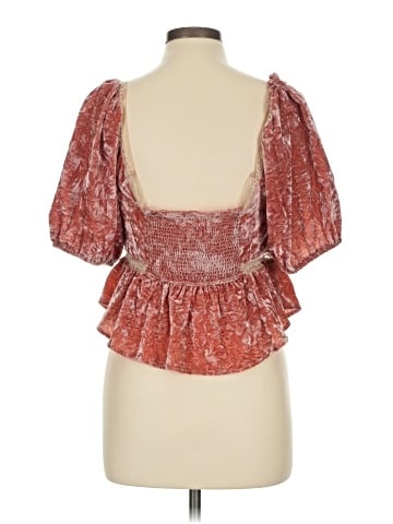 Free People Short Sleeve Blouse (view 2)