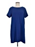 Bobeau Solid Blue Casual Dress Size M - photo 1
