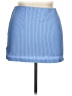 Missguided Solid Blue Casual Skirt Size XL - photo 2