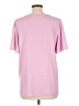 Ann Taylor 100% Polyester Pink Short Sleeve Blouse Size L - photo 2