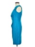 Calvin Klein Solid Teal Cocktail Dress Size 6 - photo 5