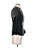Cutely Covered Black Short Sleeve Blouse Size S - photo 4