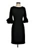 DKNY Solid Black Cocktail Dress Size 2 - photo 1