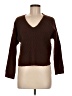 Pink Rose Brown Pullover Sweater Size M - photo 1