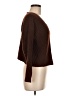 Pink Rose Brown Pullover Sweater Size M - photo 4