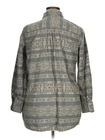 Merona Long Sleeve Button-Down Shirt (view 2)