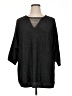 By Artisan 100% Polyester Gray 3/4 Sleeve Top Size 1X - photo 1
