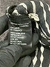 Calessa Chevron-herringbone Black 3/4 Sleeve Blouse Size 2X - photo 8