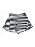 Aqua 100% Rayon Stripes Blue Shorts Size S - photo 1