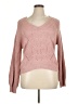 Ultra Flirt 100% Acrylic Pink Pullover Sweater Size XL - photo 1