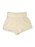 Forever 21 Solid Ivory Khaki Shorts Size S - photo 1