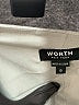 Worth New York Chevron-herringbone Gray Wool Pants Size 10 - photo 7
