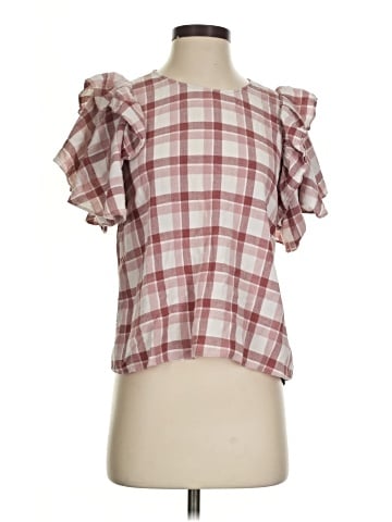 The Great. Short Sleeve Blouse (view 1)
