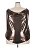 Torrid Metallic Gold Sleeveless Blouse Size 5X Plus (5) - photo 1