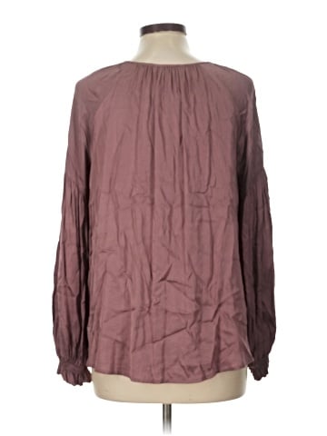 Olivaceous Long Sleeve Blouse (view 2)