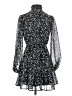 Mi ami 100% Polyester Black Cocktail Dress Size XS - photo 1