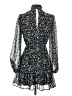 Mi ami 100% Polyester Black Cocktail Dress Size XS - photo 2