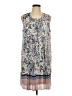 DR2 100% Polyester Paisley Blue Casual Dress Size L - photo 1