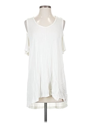 Peace Love World Sleeveless T-Shirt (view 1)