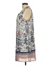 DR2 100% Polyester Paisley Blue Casual Dress Size L - photo 5