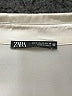 Zara 100% Polyester Ivory Long Sleeve Blouse Size M - photo 7