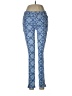 Zara Print Blue Jeggings Size 6 - photo 1