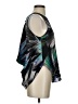 Amanda Uprichard 100% Silk Black Blouse Size S - photo 4