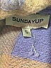 SundayUp 100% Polyester Blue Poncho Size S - photo 7