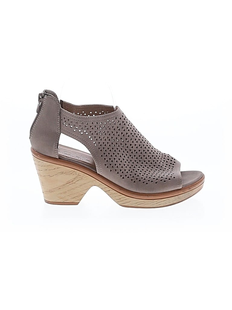 Pre-owned Soul Naturalizer Mule/clog In Gray