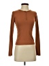 DAZY Brown Long Sleeve Top Size S - photo 1