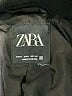Zara 100% Polyester Black Coat Size M - photo 6