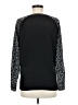 Ann Taylor LOFT 100% Cotton Animal Print Gray Pullover Sweater Size M - photo 2