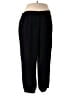 Shein Curve 100% Polyester Solid Black Casual Pants Size 3X - photo 1