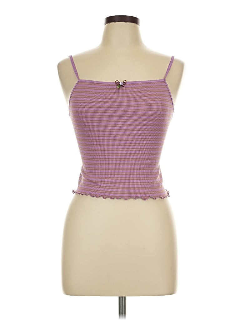 Pre-owned Out From Under Tank Top Pink Strapless Neckline Tops
