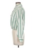 Future Collective Stripes Green Long Sleeve Button-Down Shirt Size M - photo 5